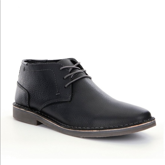 kenneth cole reaction desert sun leather chukka boots